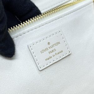 Replica Louis Vuitton Neverfull MM White Orange - best-selling designer handbag dupe