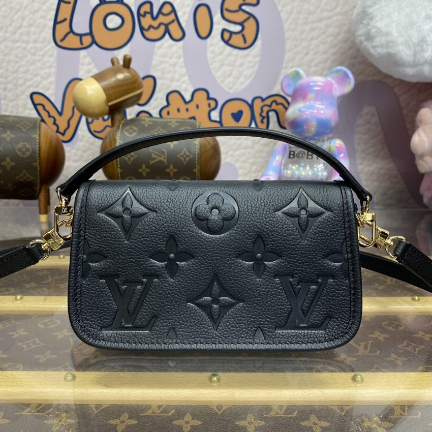 Replica Louis Vuitton Nano Diane Black - elite superclone designer purse