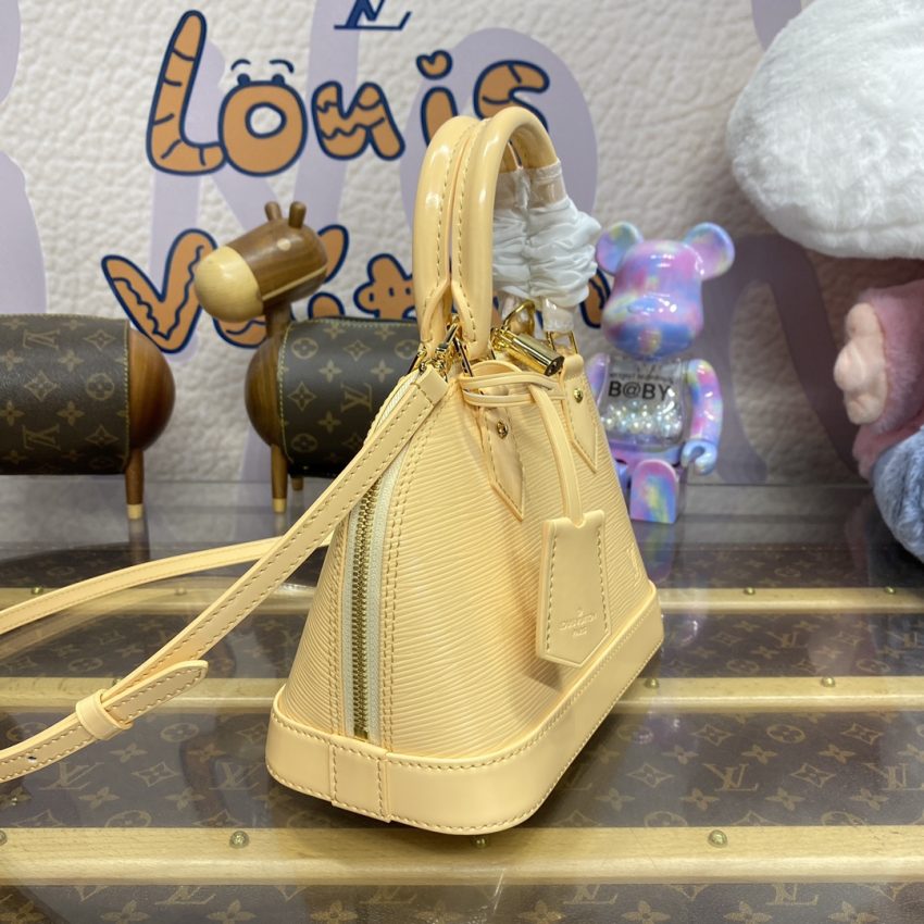 Replica Louis Vuitton Alma BB Apricot - ultra-realistic fake designer tote