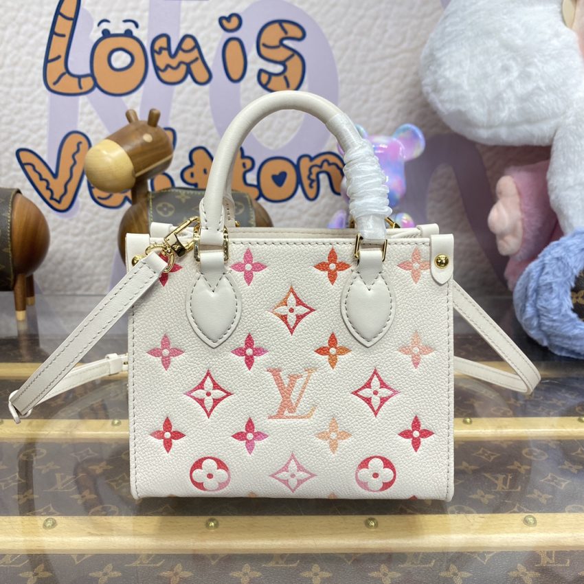 Replica LV OnTheGo BB White - top-rated replica designer bag