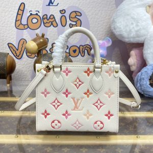 Replica LV OnTheGo BB White - best-selling designer handbag dupe