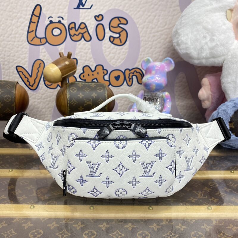 Replica Louis Vuitton Bumbag Rush White - high-quality designer bag clone