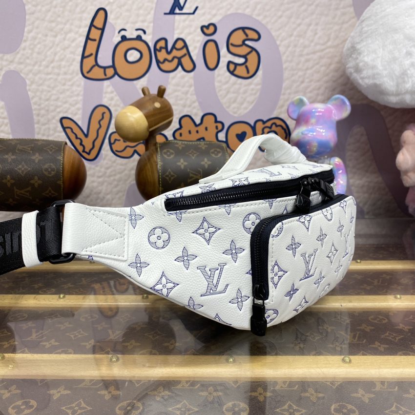Replica Louis Vuitton Bumbag Rush White - top-rated replica designer bag