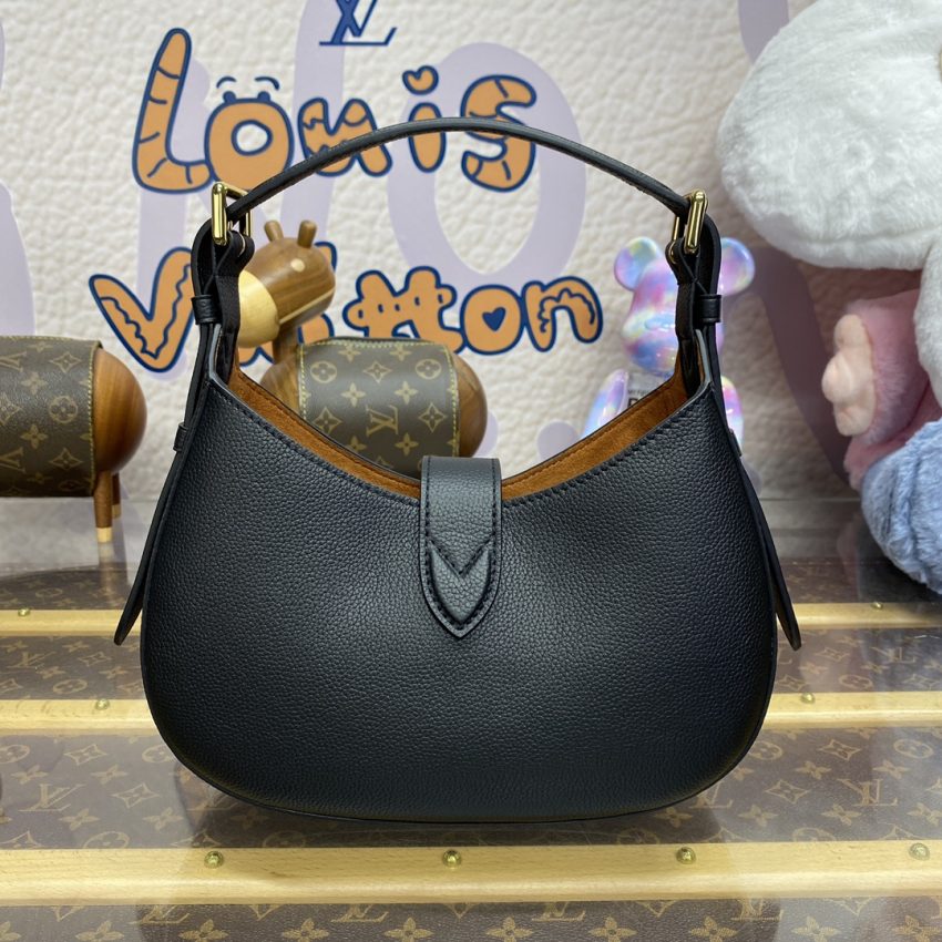 Replica Louis Vuitton Low Key Shoulder Black - elite superclone designer purse