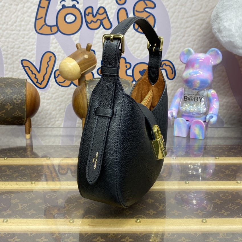 Replica Louis Vuitton Low Key Shoulder Black - premium 1:1 fake handbag model