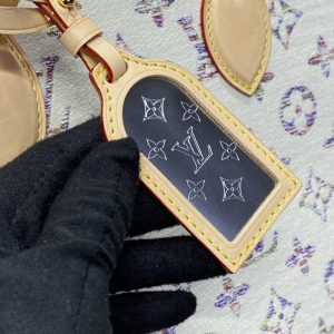 Replica LV OnTheGo White Denim - realistic designer-inspired fake bag