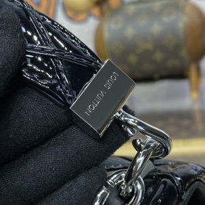 Replica Louis Vuitton Go-14 Black Patent - high-quality designer bag clone