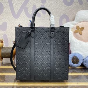 Replica Louis Vuitton Sac Plat Black - high-end fake designer purse