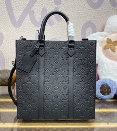 Replica Louis Vuitton Sac Plat Black - high-end fake designer purse