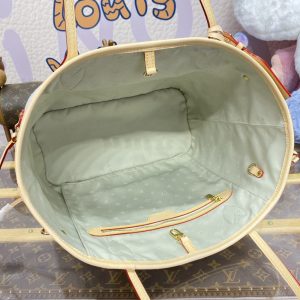 Replica Louis Vuitton Neverfull MM White - high-accuracy replica luxury purse