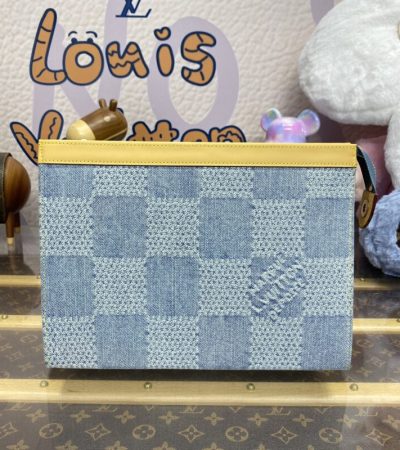 Replica Louis Vuitton Pochette Voyage Denim - top-rated replica designer bag