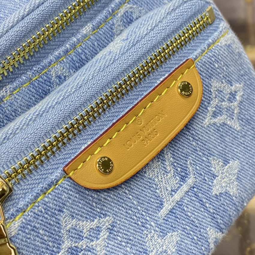 Replica Louis Vuitton Bumbag Mini Denim - high-end fake designer purse