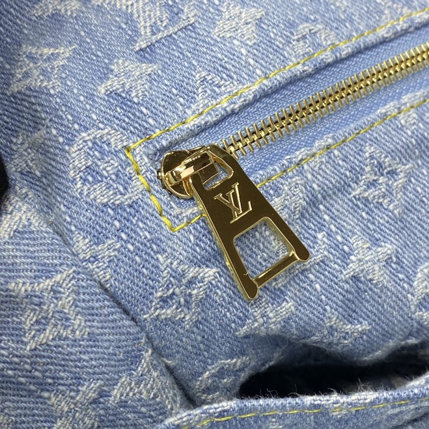 Replica LV OnTheGo Denim Large - near-authentic luxury replica handbag