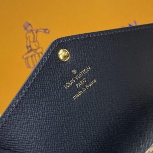 Replica Louis Vuitton Sarah Wallet Light Brown - high-end fake designer purse