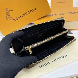 Replica Louis Vuitton Clemence Wallet Light Brown - 1:1 designer replica handbag