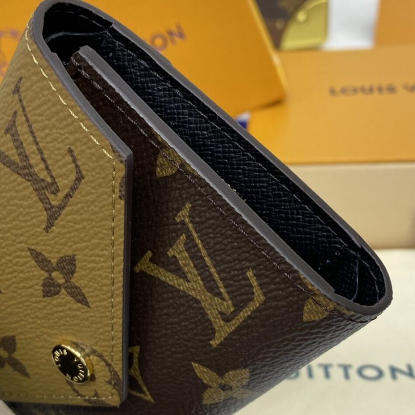 Replica Louis Vuitton Victorine Wallet Light Brown - best quality luxury bag dupe