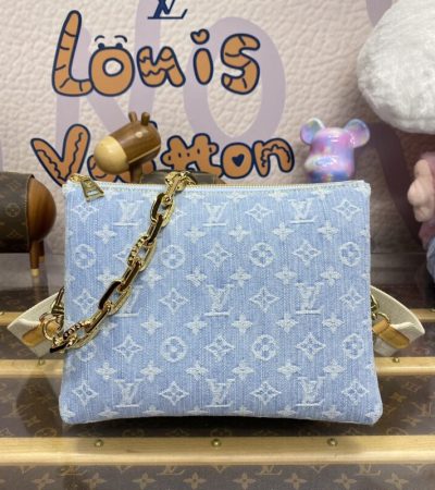 Replica Louis Vuitton Coussin Denim - top-rated replica designer bag