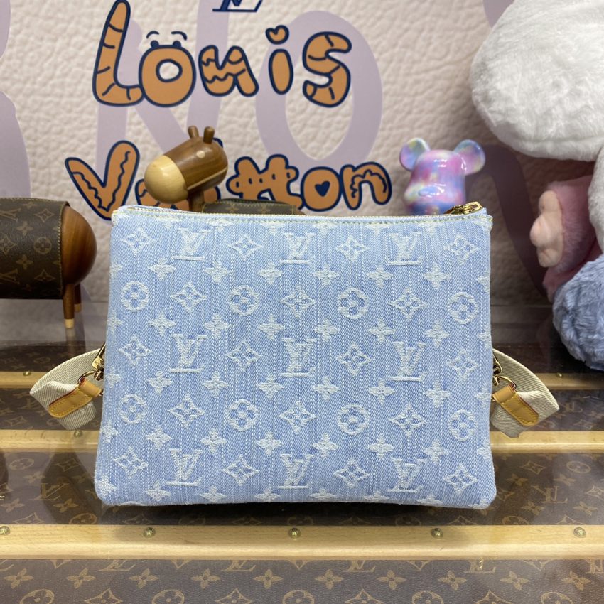 Replica Louis Vuitton Coussin Denim - authentic-look luxury purse replica