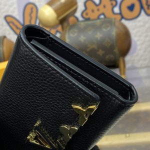 Replica Loius Vuitton Capucines Compact Wallet - 1:1 designer replica handbag