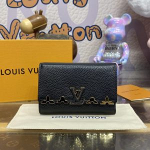 Replica Loius Vuitton Capucines Compact Wallet - high-end fake designer purse