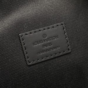 Replica Louis Vuitton Discovery Backpack Black Canvas - high-quality designer bag clone