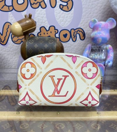 Replica Louis Vuitton Pochette Cosmétique Orange - near-authentic luxury replica handbag
