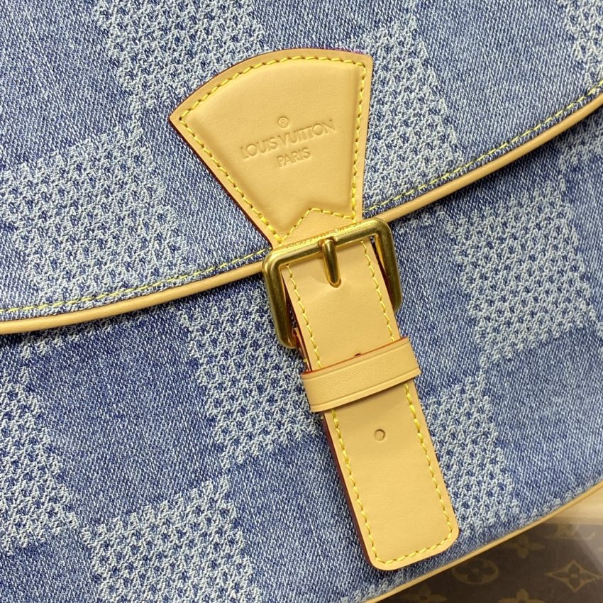 Replica Louis Vuitton Wearable Wallet Denim - 1:1 designer replica handbag