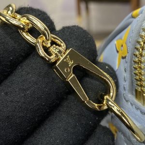 Replica Louis Vuitton Speedy Bandouliere 20 Blue Limited - high-end fake designer purse