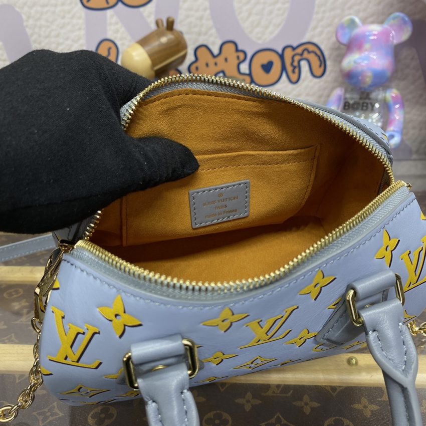 Replica Louis Vuitton Speedy Bandouliere 20 Blue Limited - top-tier luxury replica shoulder bag