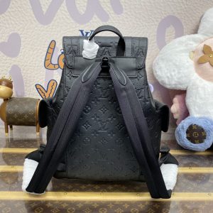 Replica Louis Vuitton Christopher Backpack Full Black - premium-grade designer purse dupe