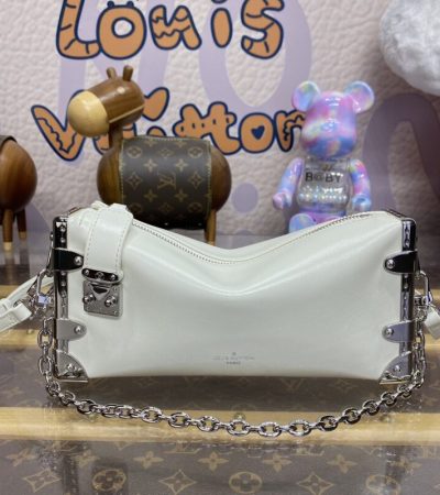 Replica Louis Vuitton Slim Trunk White - 1:1 designer replica handbag