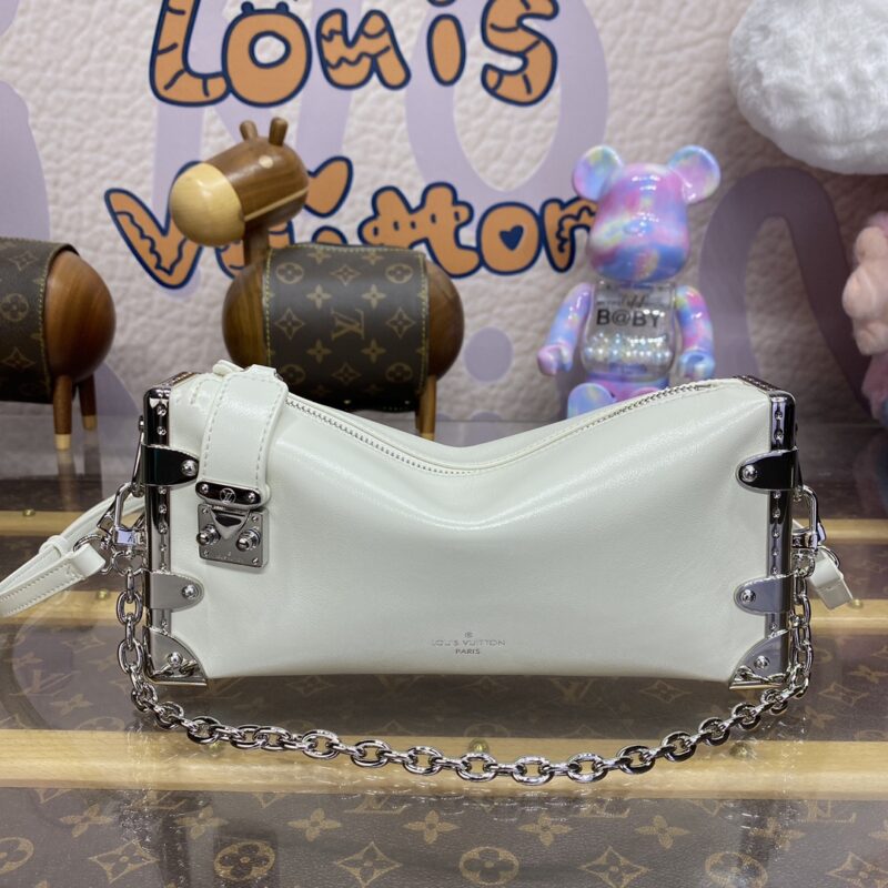 Replica Louis Vuitton Slim Trunk White - 1:1 designer replica handbag