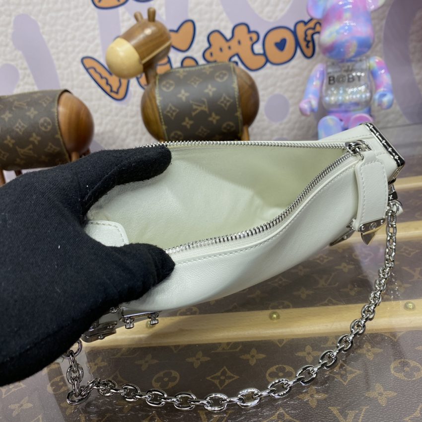 Replica Louis Vuitton Slim Trunk White - authentic-look luxury purse replica