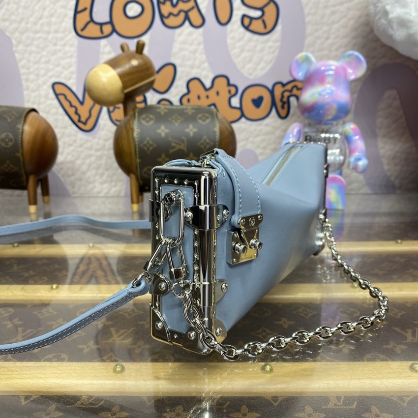 Replica Louis Vuitton Slim Trunk Blue - near-authentic luxury replica handbag