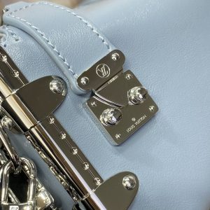 Replica Louis Vuitton Slim Trunk Blue - top-tier luxury replica shoulder bag