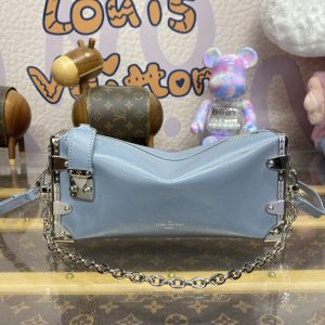 Replica Louis Vuitton Slim Trunk Blue - high-accuracy replica luxury purse