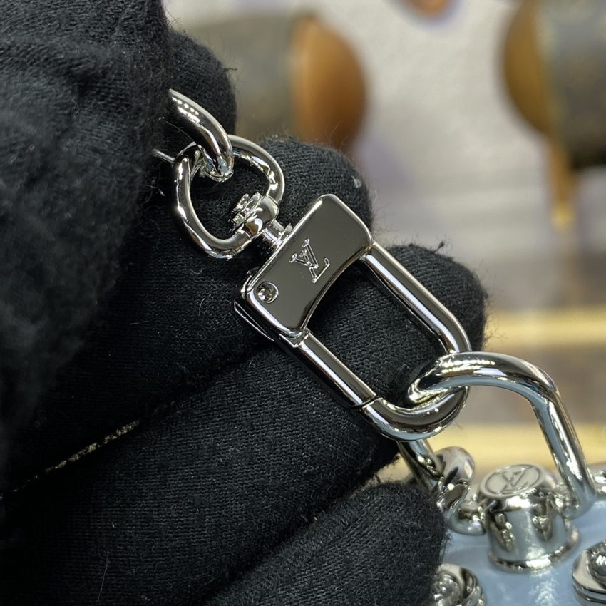 Replica Louis Vuitton Slim Trunk Blue - best quality luxury bag dupe