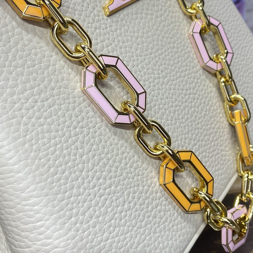 Replica Loius Vuitton Capucines Beige - top-rated replica designer bag