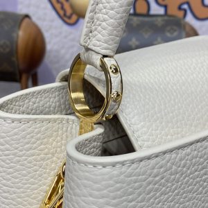 Replica Loius Vuitton Capucines Beige - high-accuracy replica luxury purse