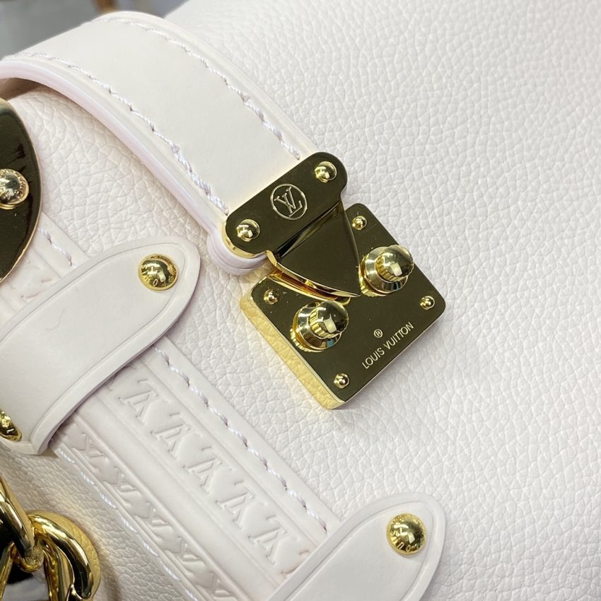 Replica Louis Vuitton Side Trunk Pure Beige - high-accuracy replica luxury purse