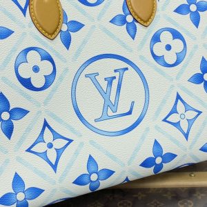 Replica LV OnTheGo Blue - premium 1:1 fake handbag model