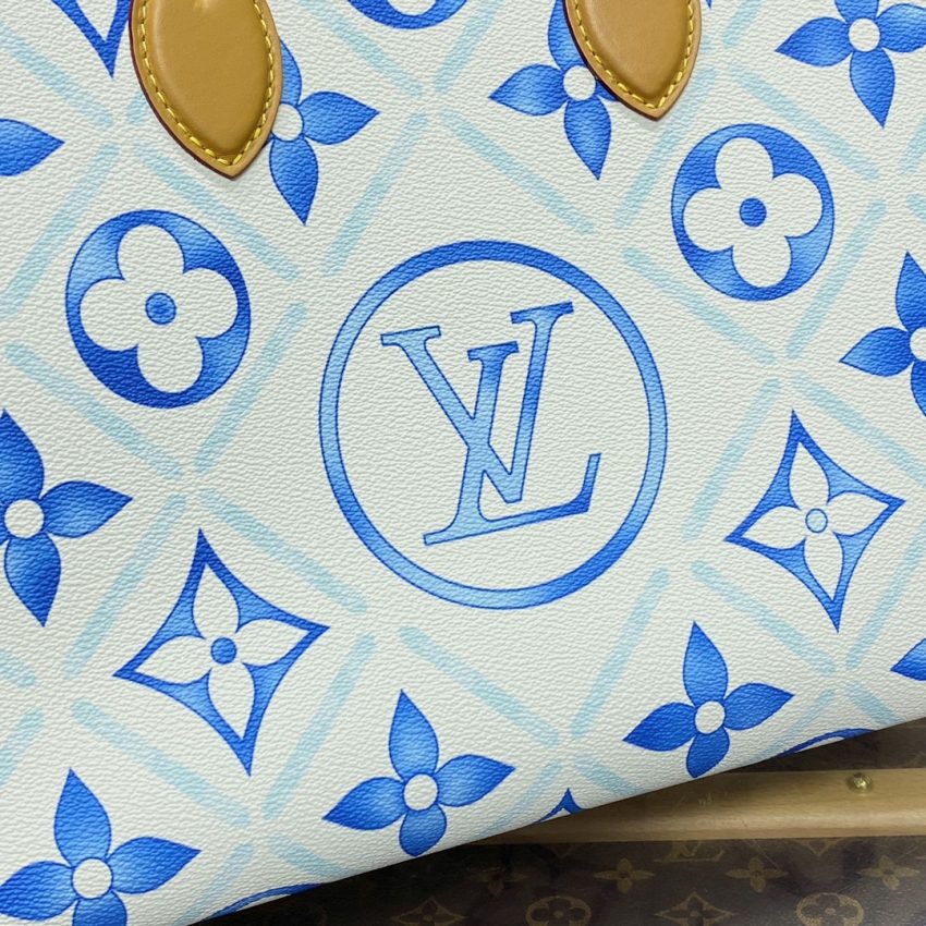 Replica LV OnTheGo Blue - premium 1:1 fake handbag model