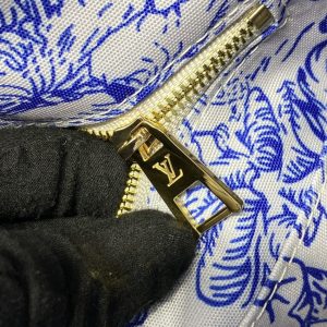 Replica LV OnTheGo Blue - ultra-realistic fake designer tote