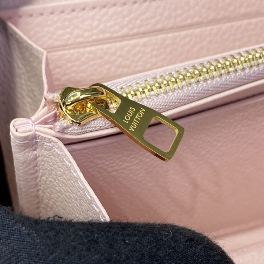 Replica Louis Vuitton Sarah Wallet Pink - high-end fake designer purse