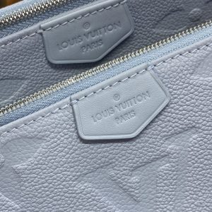 Replica Louis Vuitton Multi Pochette Accessoires Light Blue - elite superclone designer purse