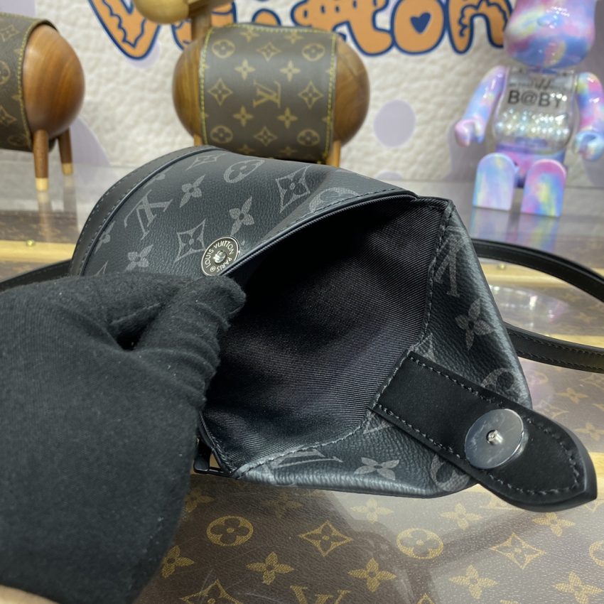 Replica Louis Vuitton Envelope Pouch Black - premium 1:1 fake handbag model