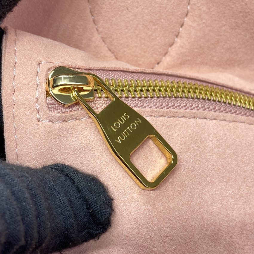 Replica Louis Vuitton Neverfull MM Apricote - best quality luxury bag dupe