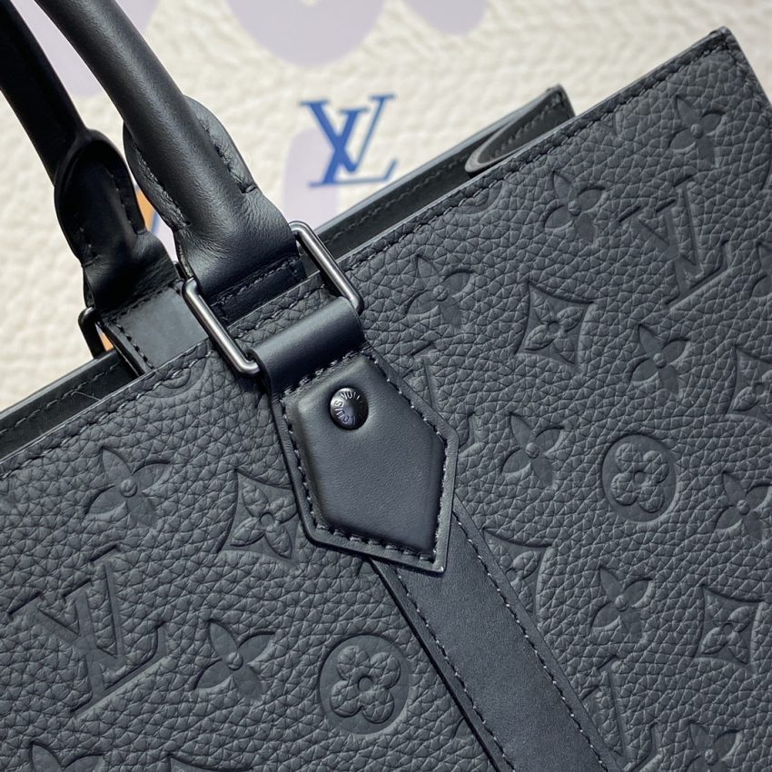 Replica Louis Vuitton Sac Plat 24H Black - top-tier luxury replica shoulder bag