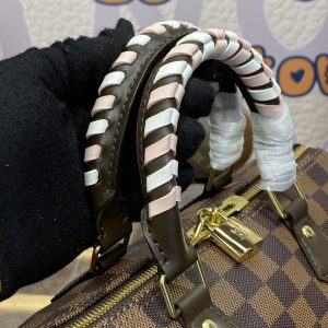 Replica Louis Vuitton Speedy 18 Brown Grid - high-accuracy replica luxury purse