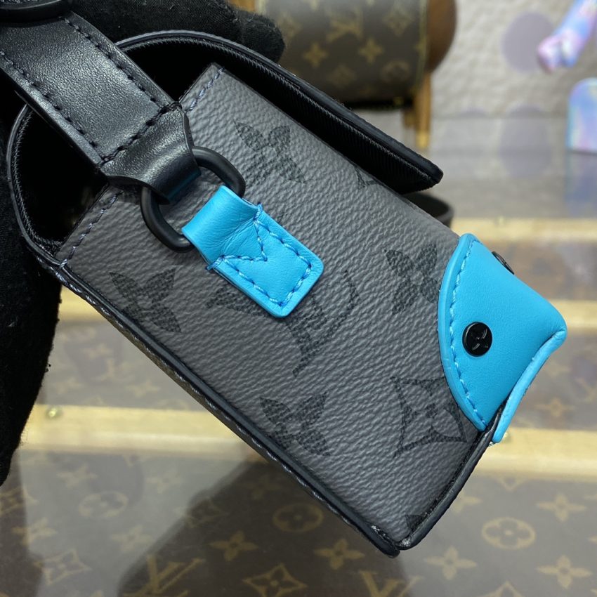 Replica Louis Vuitton Steamer Wearable Wallet Grey - top-tier luxury replica shoulder bag